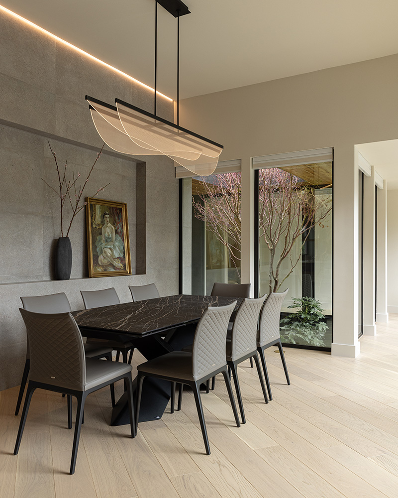 Portland Modern Oasis dining room Portland Modern Oasis dining room