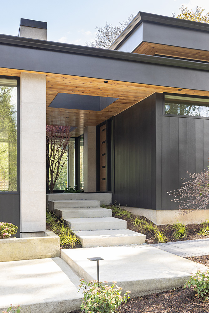 Portland Modern Oasis front exterior Portland Modern Oasis front exterior